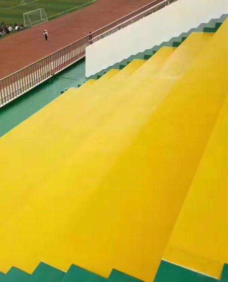 黄埔球场台阶翻新修补改造